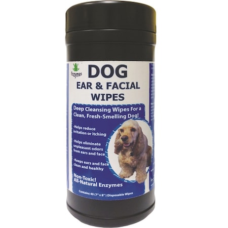 Care Free Enzymes Dog Ear & Facial Wipes 2149